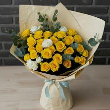 Букет цветов из:  Розы в Медвежьи Озера