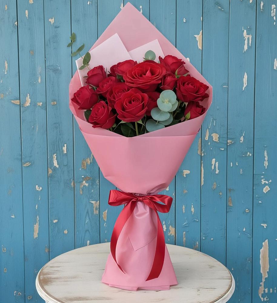 Букет цветов из: Розы в Медвежьи Озера