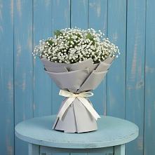 Букет цветов из:  Гипсофила в Медвежьи Озера