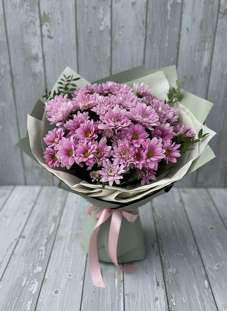 Букет цветов из: Хризантемы в Медвежьи Озера