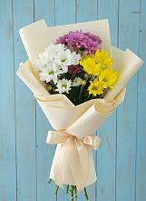 Букет цветов из:  Хризантемы в Медвежьи Озера