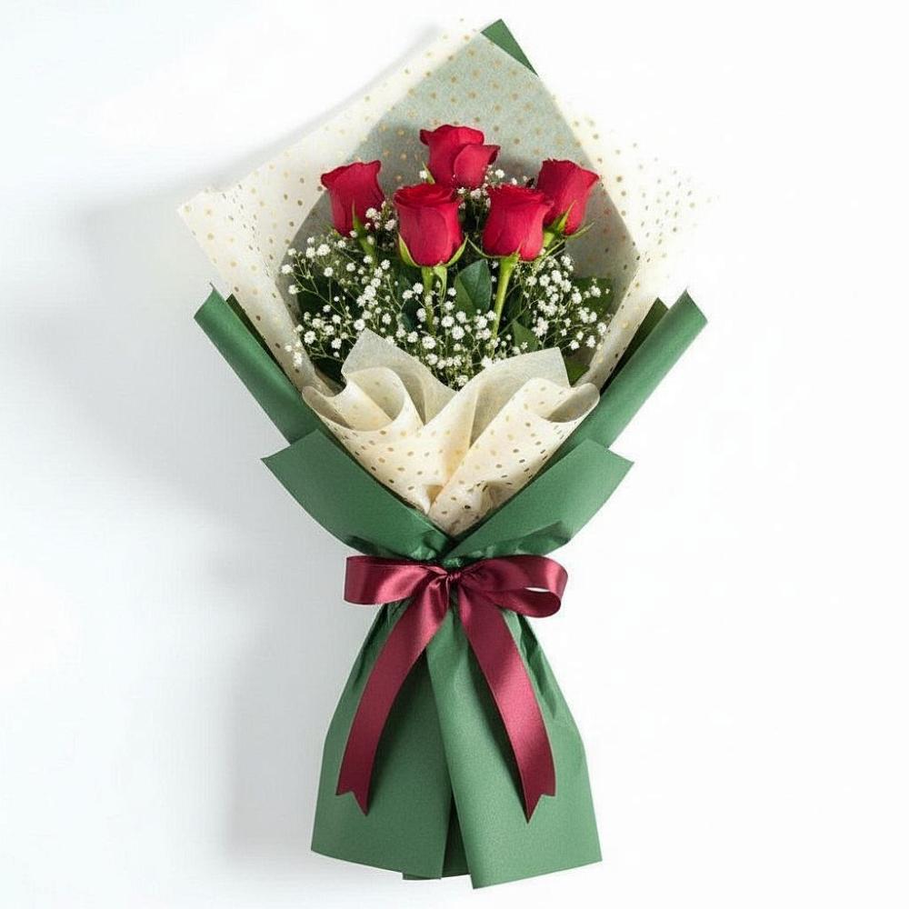 Букет цветов из: Розы в Медвежьи Озера