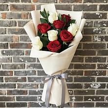 Букет цветов из:  Розы в Медвежьи Озера