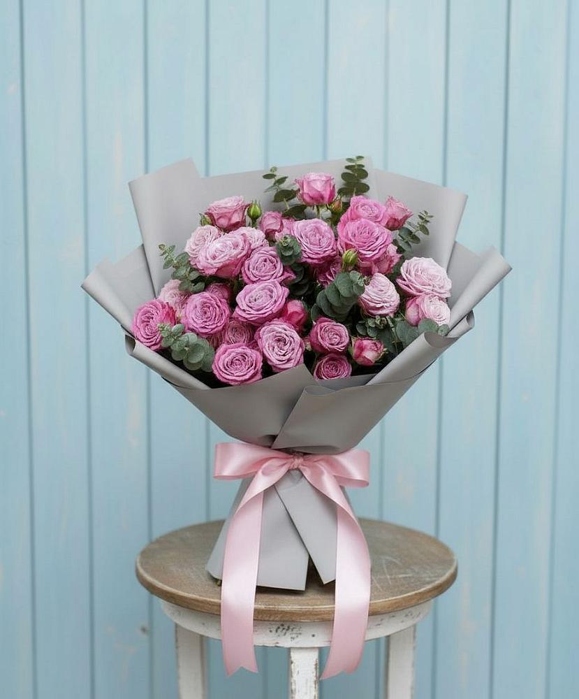 Букет цветов из: Розы в Медвежьи Озера