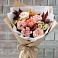 Букет цветов из: Гвоздики, Хризантемы и Розы в Медвежьи Озера