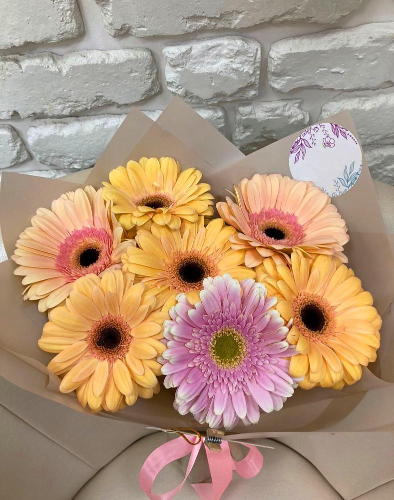 Букет цветов из: Герберы в Медвежьи Озера