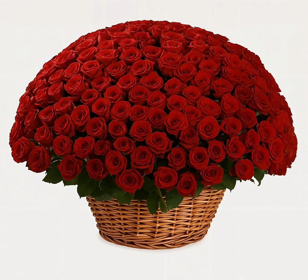 Премиум букет из: Розы в Медвежьи Озера