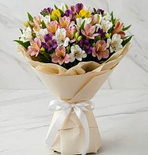 Букет цветов из:  Альстромерии #REPLACE_PRED# Медвежьи Озера