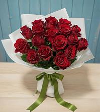 Букет Красные розы в Медвежьи Озера