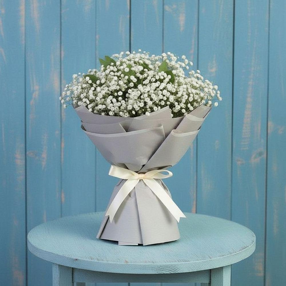 Букет цветов из: Гипсофила в Медвежьи Озера