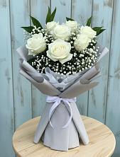 Букет цветов из:  Розы в Медвежьи Озера