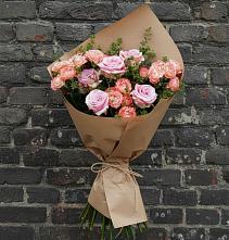 Букет цветов из:  Розы #REPLACE_PRED# Медвежьи Озера