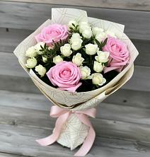 Букет цветов из:  Розы в Медвежьи Озера