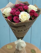 Букет цветов из:  Розы в Медвежьи Озера