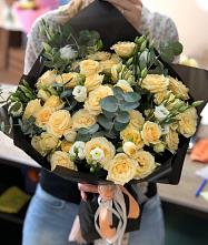 Букет цветов из:  Розы и Лизиантусы #REPLACE_PRED# Медвежьи Озера