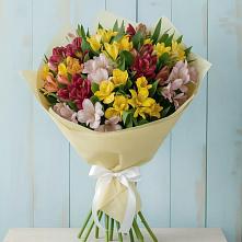Букет цветов из:  Альстромерии в Медвежьи Озера