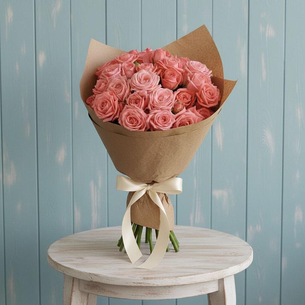 Букет цветов из: Розы в Медвежьи Озера