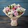 Букет цветов из: Хризантемы, Альстромерии и Розы в Медвежьи Озера